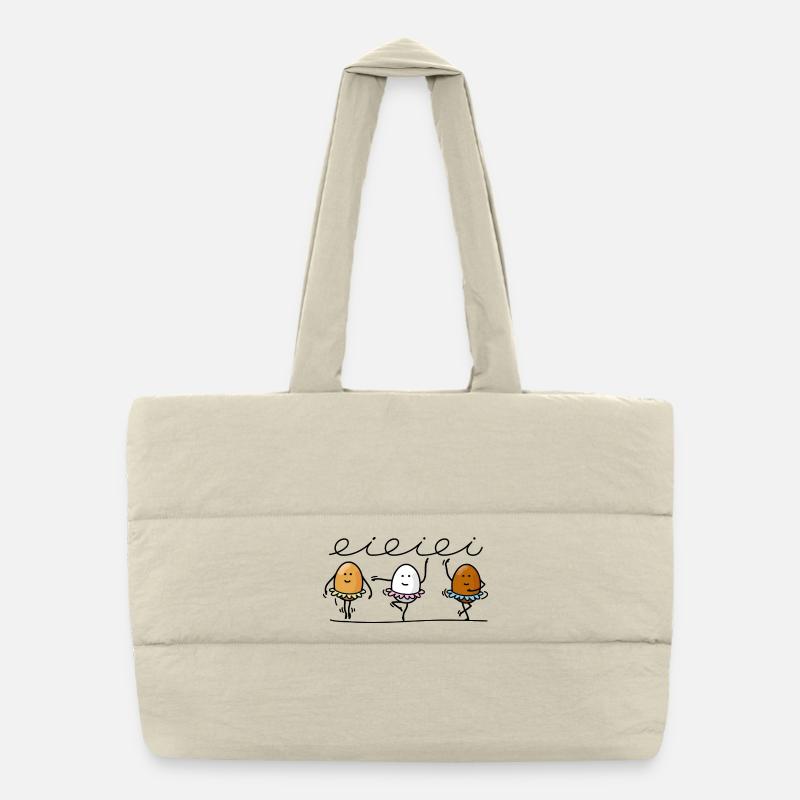 Ballet, dancing friends Puffer Shopping Bag