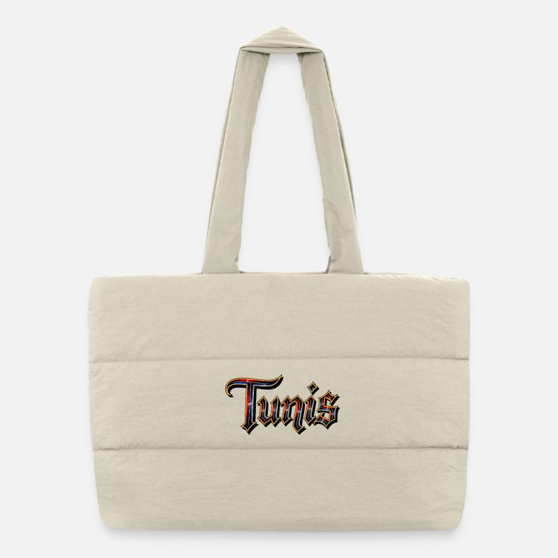 Tunis Puffer Shopping Bag