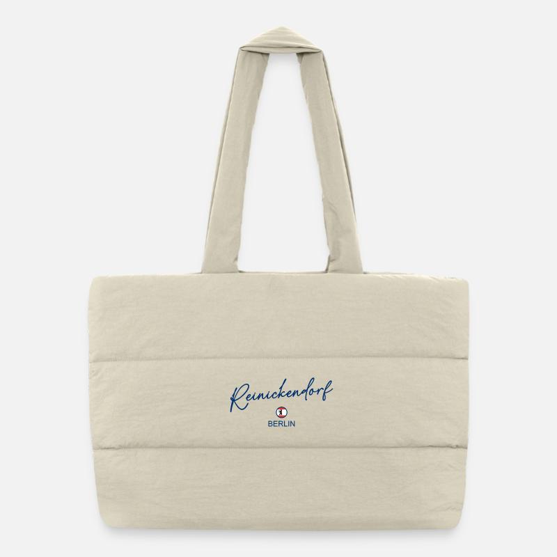 Reinickendorf - Berlin Flag - Berlin Bear Puffer Shopping Bag