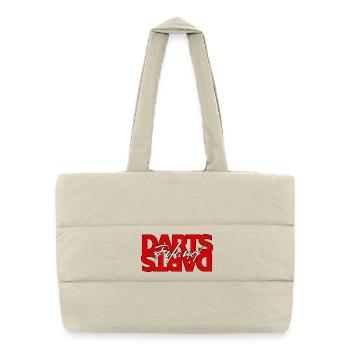 Darts Poland Logo - Puffer Shopping Bag - natural - Front
