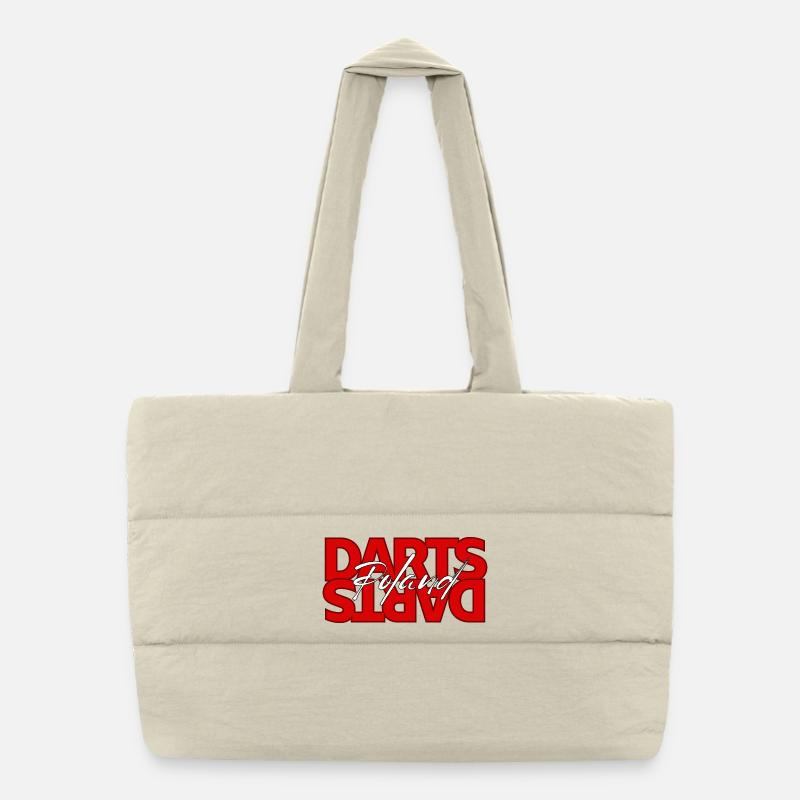 Logo Darts Pologne Sac shopping matelassé