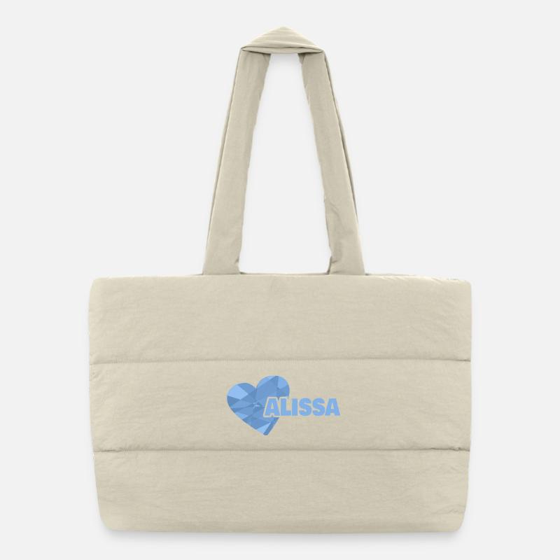 Mama Alissa Puffer-Einkaufstasche