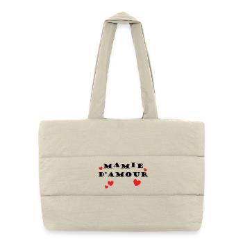 Granny of Love - Puffer Shopping Bag - natural - Front