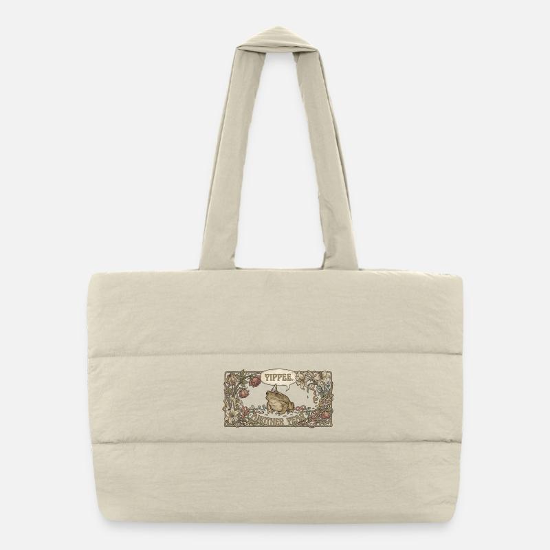Youpi Encore une Année Toad Sac shopping matelassé