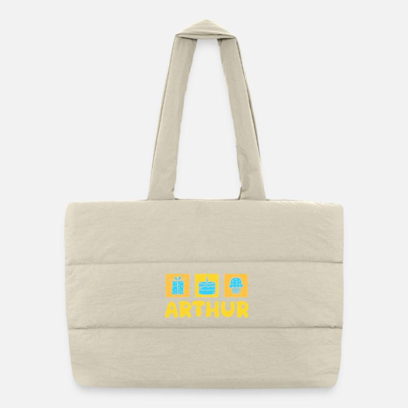 Arthur as a gift Puffer Shopping Bag