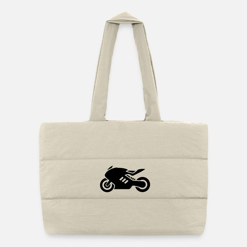 Motorrad Puffer-Einkaufstasche