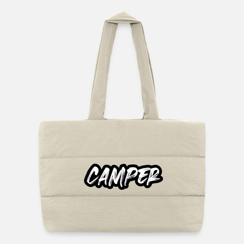 camping camping fourgon aménagement Sac shopping matelassé