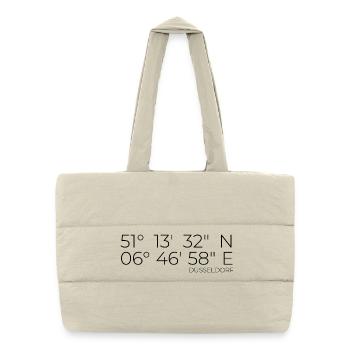 Coordinates Dusseldorf - Puffer Shopping Bag - natural - Front