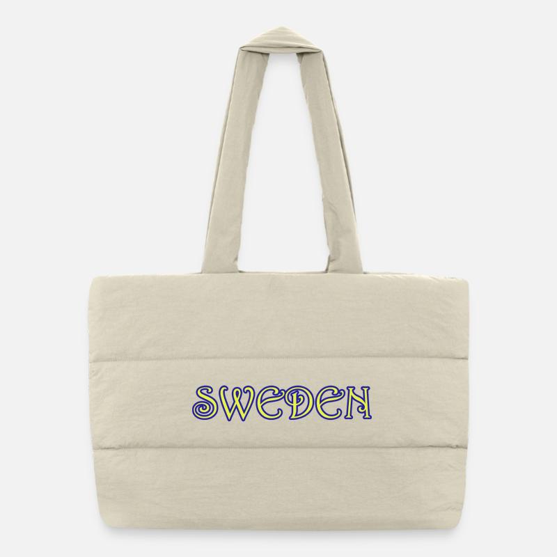 Sweden Puffer Shopping Bag