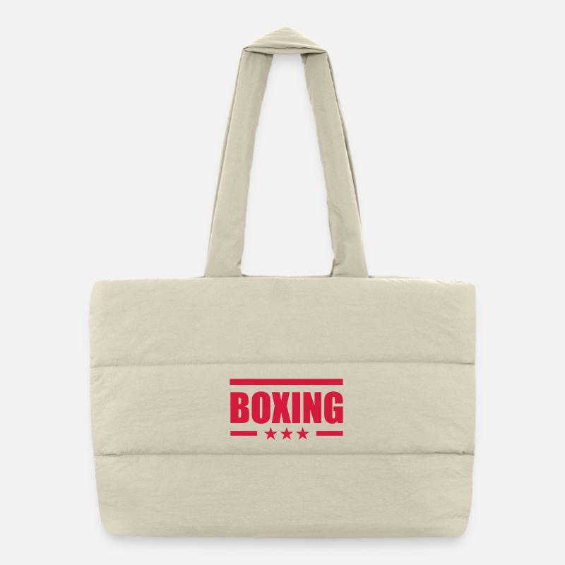 Boxing Sac shopping matelassé