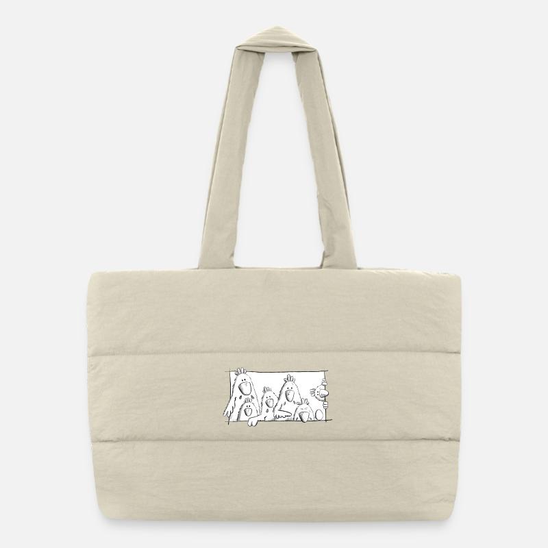 Sac shopping matelassé