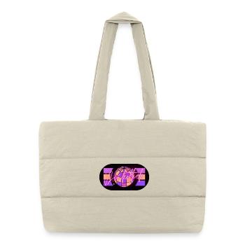 Disco - Puffer Shopping Bag - natural - Front