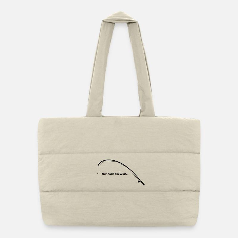 Nur noch ein Wurf Puffer-Einkaufstasche