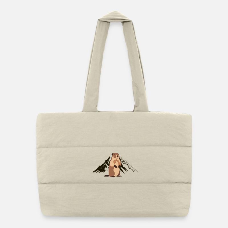 Marmotte des Alpes Aventure Sac shopping matelassé