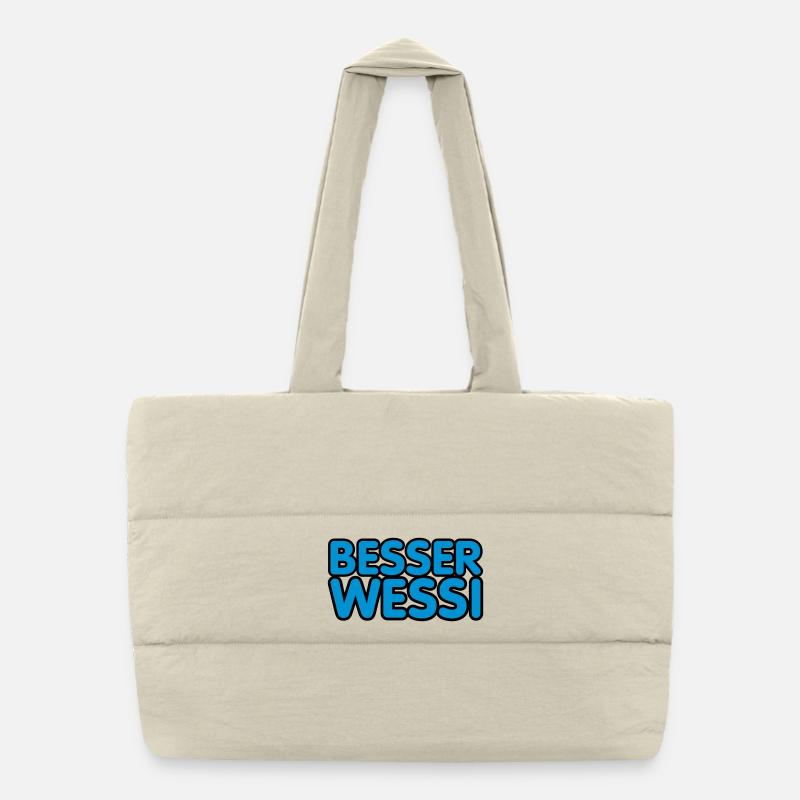Besser Wessi Puffer-Einkaufstasche
