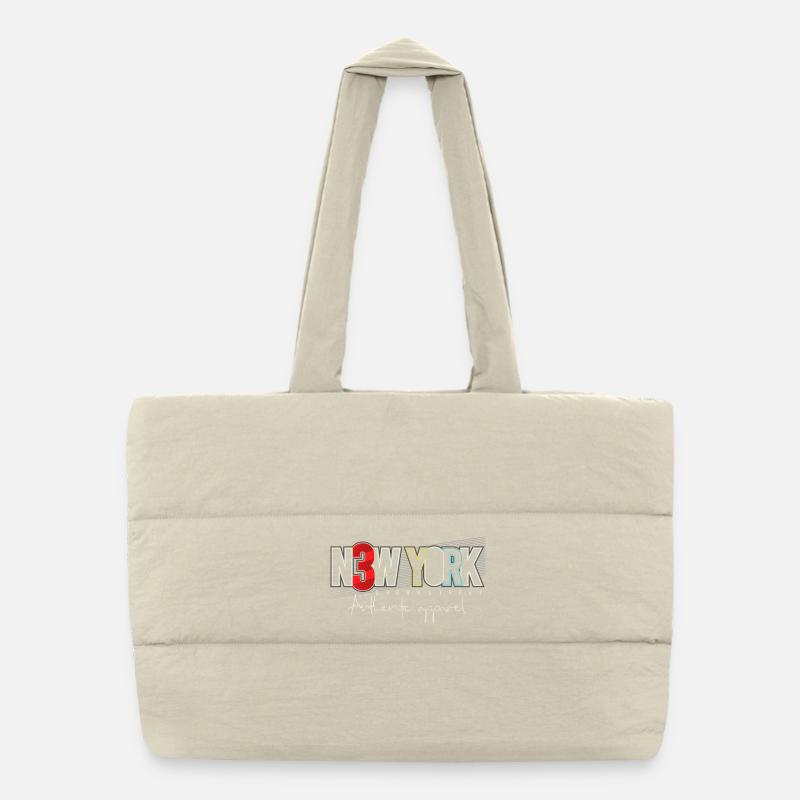 Cool NY-Urbanist Design Puffer Shopping Bag
