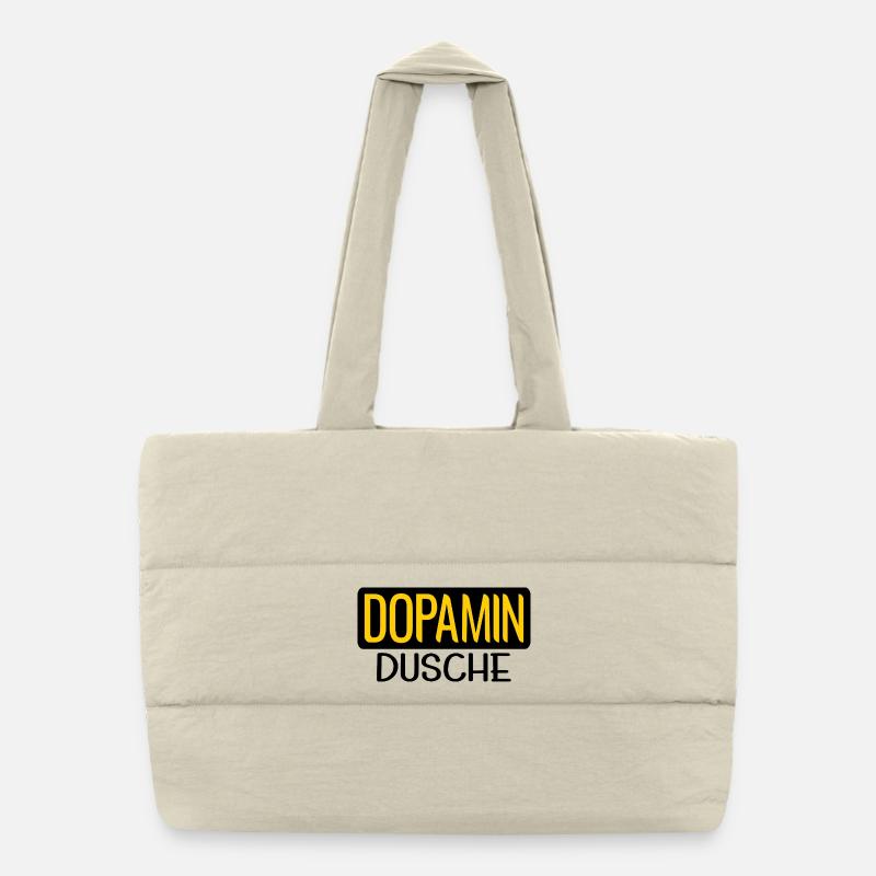 CERVEAU DE DOUCHE DOPAMINERGIQUE Sac shopping matelassé
