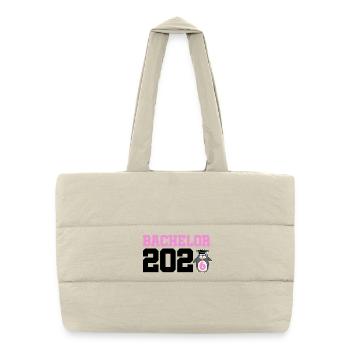 Bachelor 2026 Abschluss Promotion Sponsion - Puffer-Einkaufstasche - Naturweiß - Vorne
