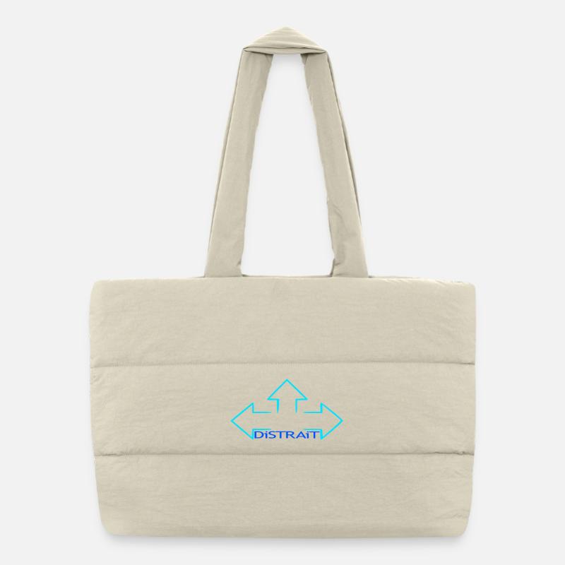 distracted Puffer Shopping Bag