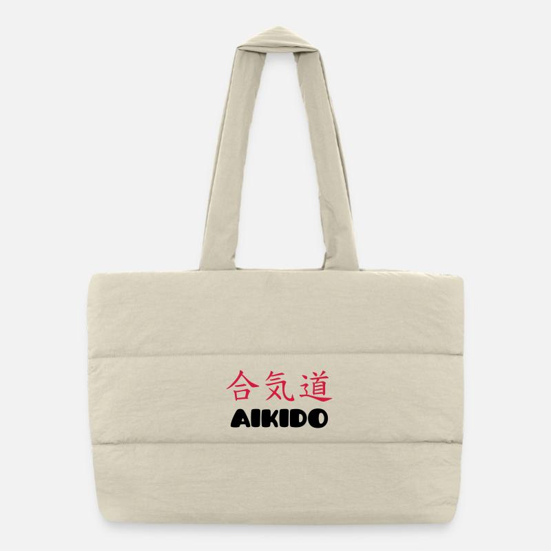 Aikido (V) Puffer-Einkaufstasche