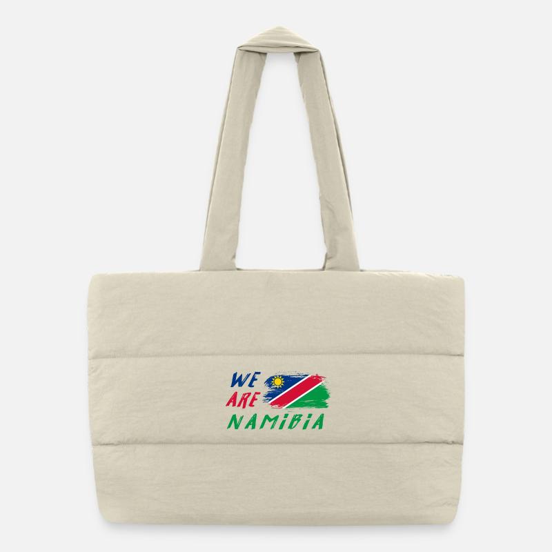 Nous sommes la Namibie Sac shopping matelassé
