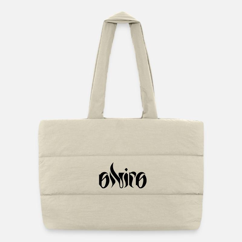 ONIRO LOGO Sac shopping matelassé
