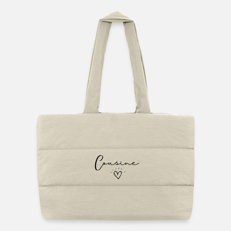 cousine Puffer Shopping Bag