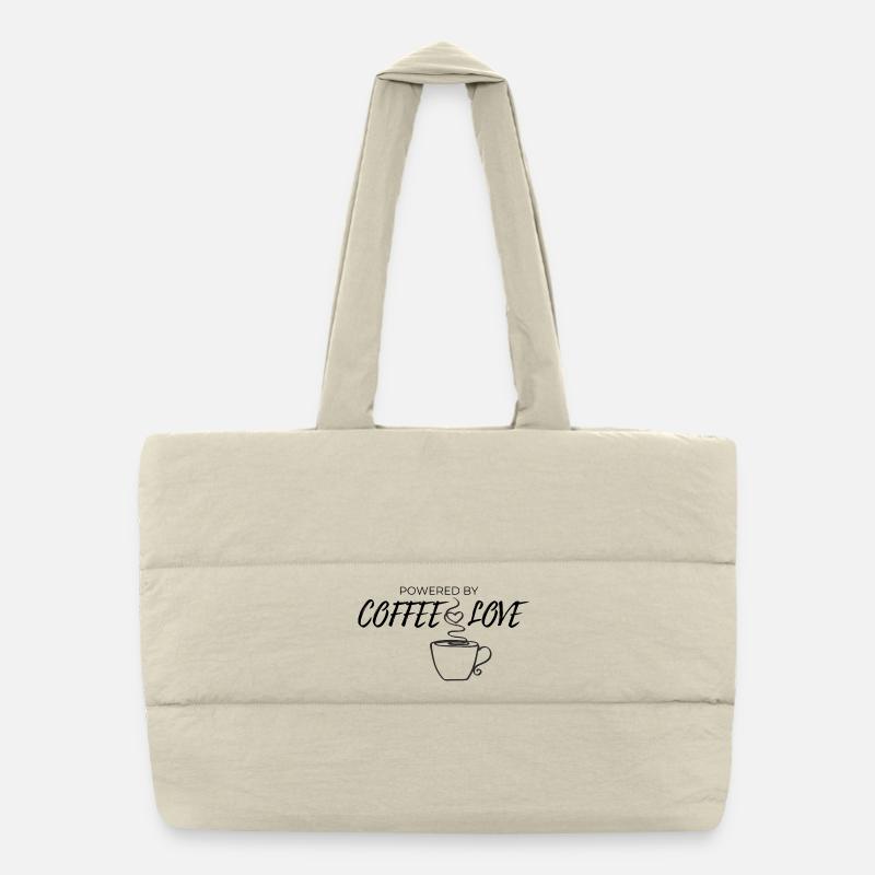Art de tasse HerzDampf Sac shopping matelassé