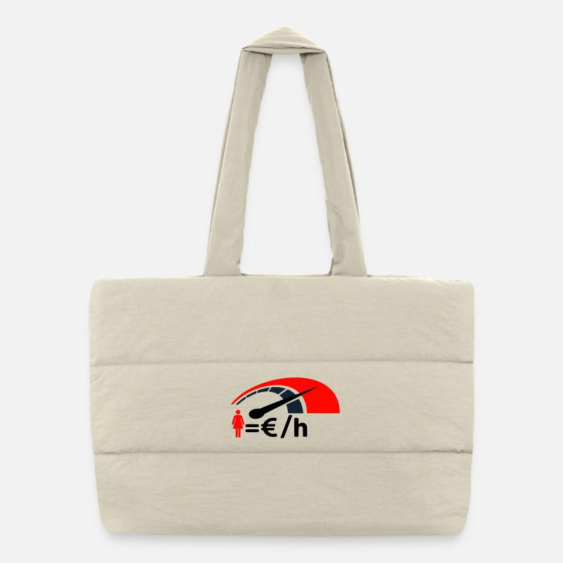 Compteur de dépenses Sac shopping matelassé