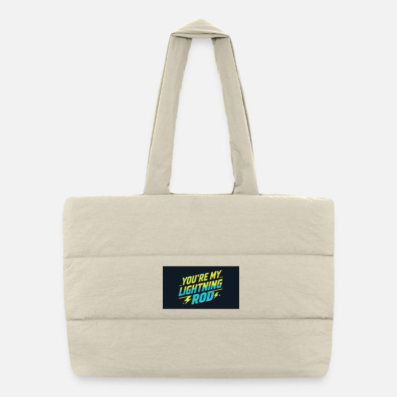 Sac shopping matelassé
