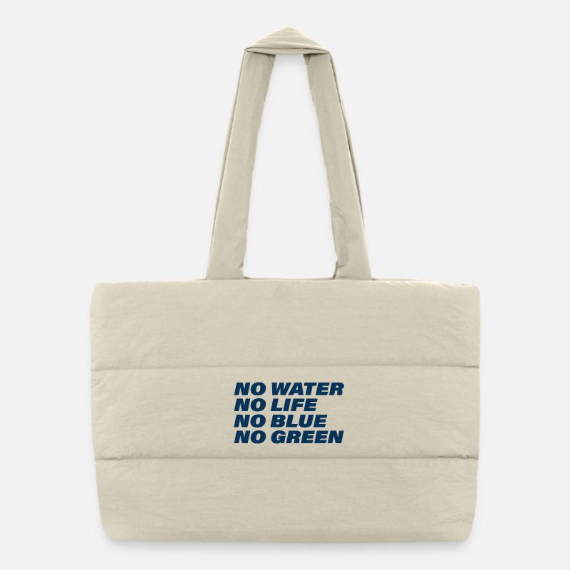 Water Puffer Shopping Bag