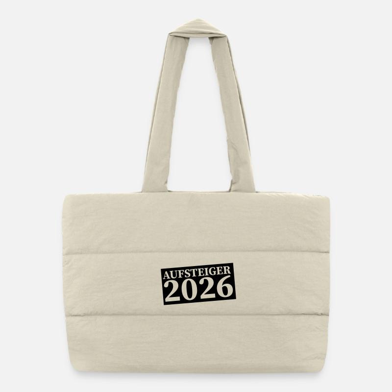 aufsteiger_2026 Puffer-Einkaufstasche