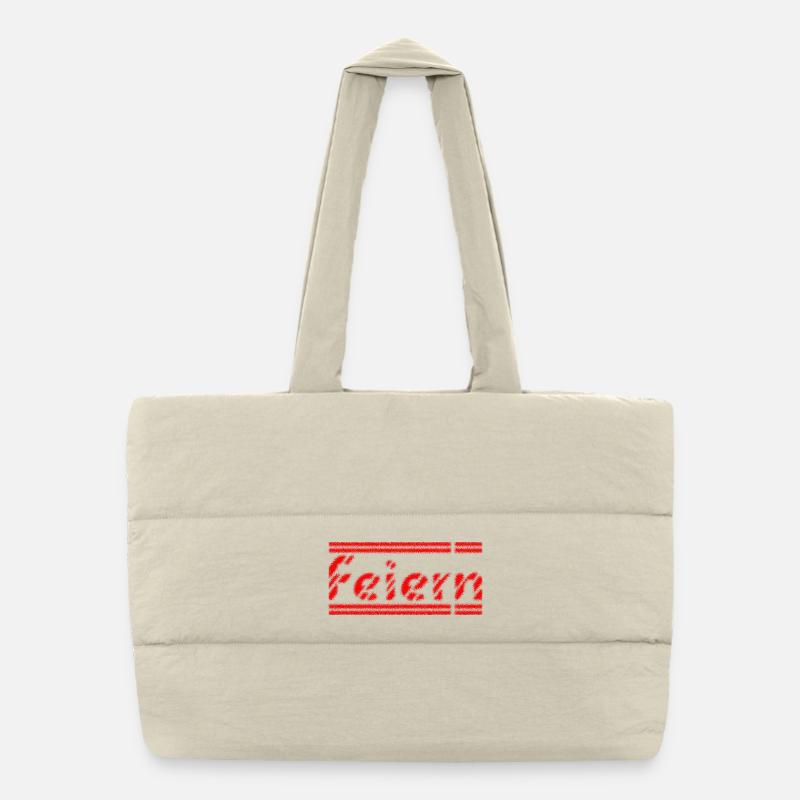 Feiern Puffer-Einkaufstasche