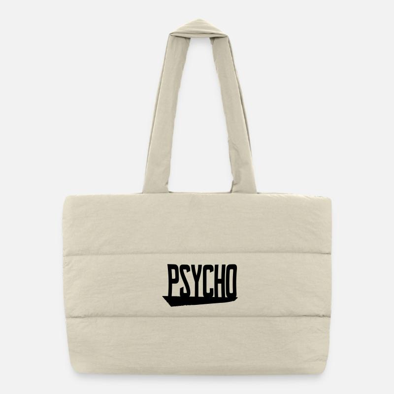 psycho Puffer-Einkaufstasche