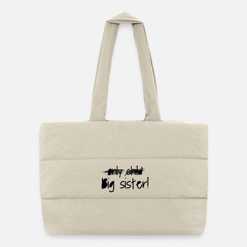 Grande sœur Sac shopping matelassé