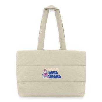 Aqua Tofana – Cute Retro Feminism - Puffer Shopping Bag - natural - Front