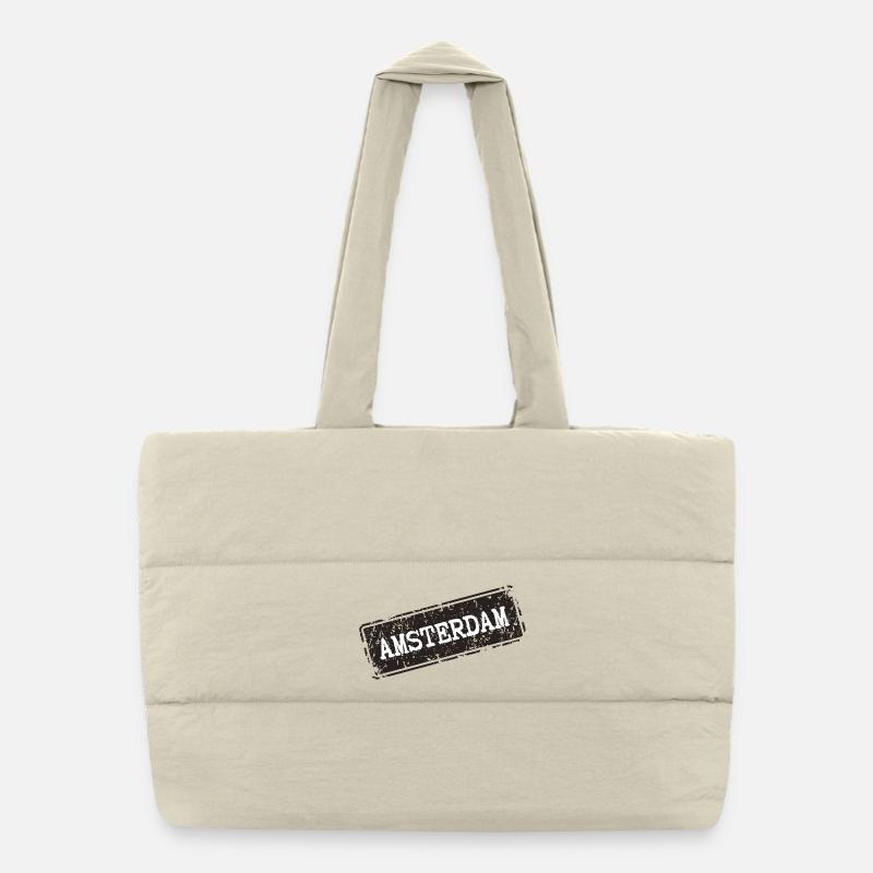 Sac shopping matelassé