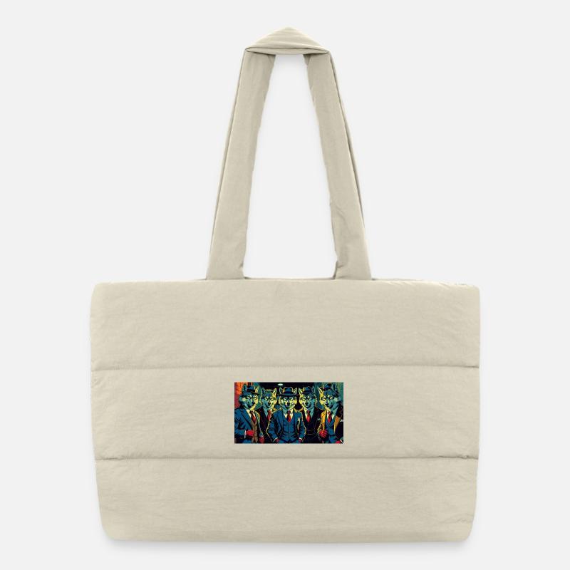 Wolfgang - Puffer Shopping Bag - natural