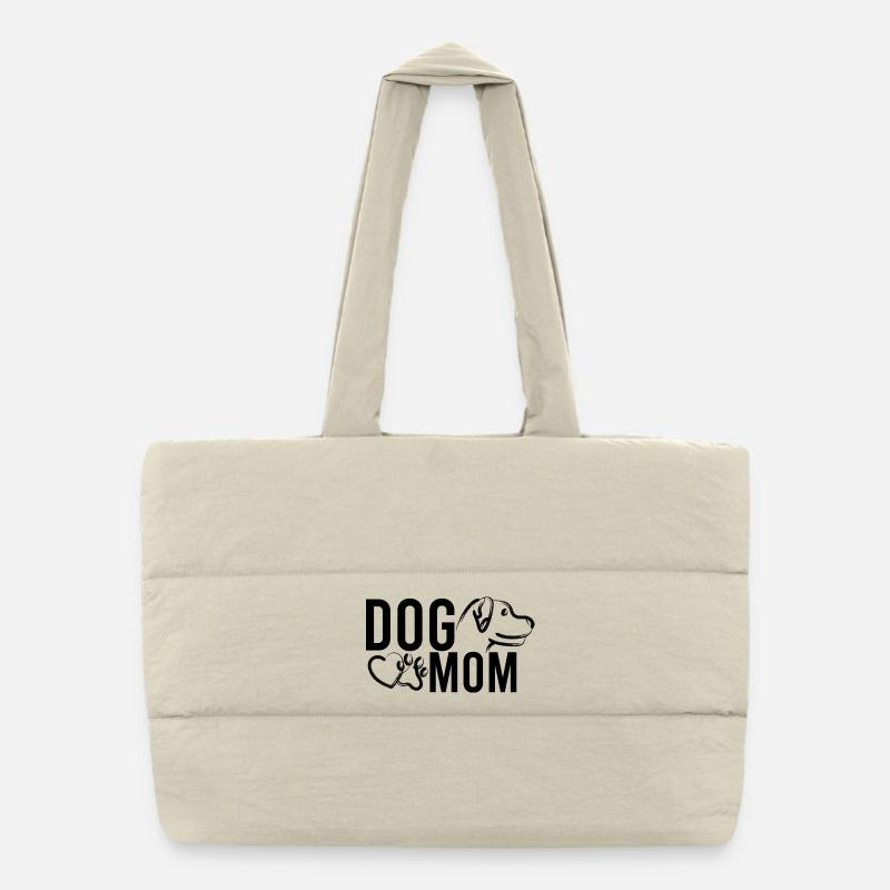 Conception de maman chien Sac shopping matelassé