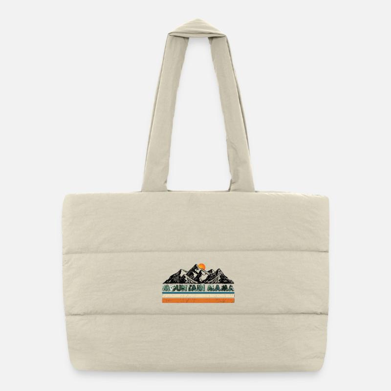 Berg Mama Puffer-Einkaufstasche