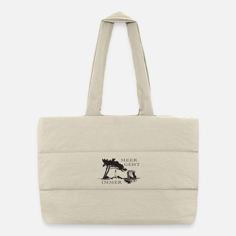 Meer geht immer Puffer-Einkaufstasche