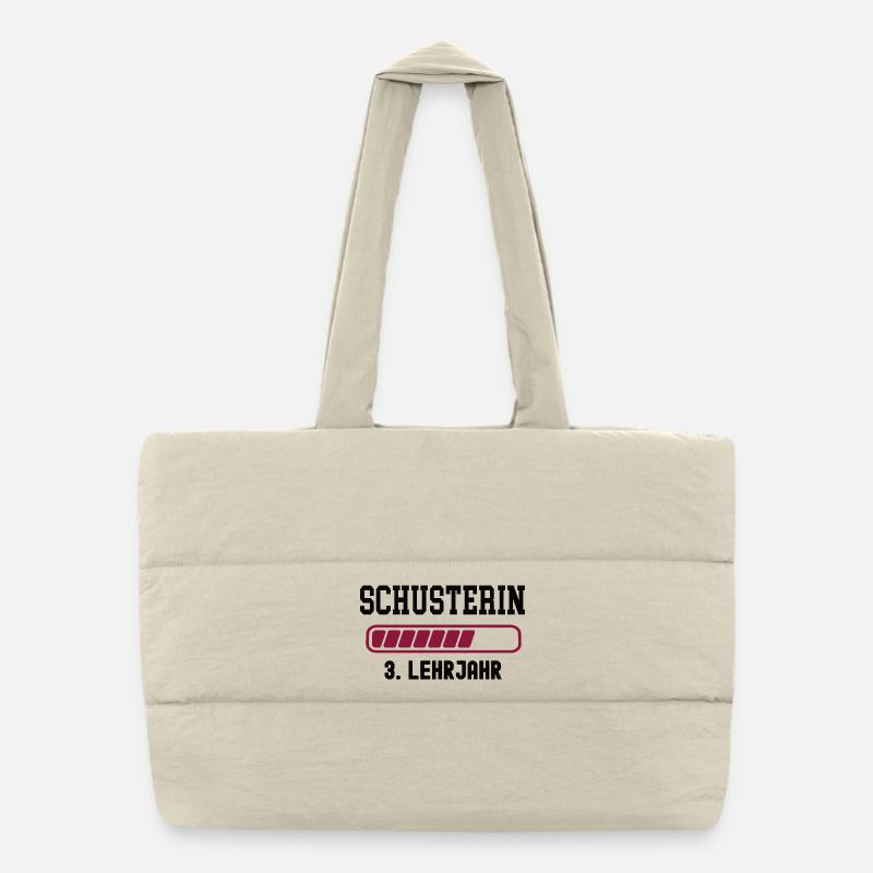 Apprenticeship Shoemaker 3rd year Apprenticeship Shoemaker Apprenticeship Puffer Shopping Bag