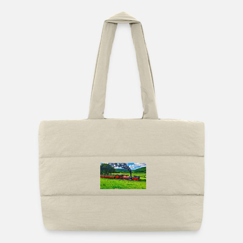 Vale of Rheidol Puffer Shopping Bag