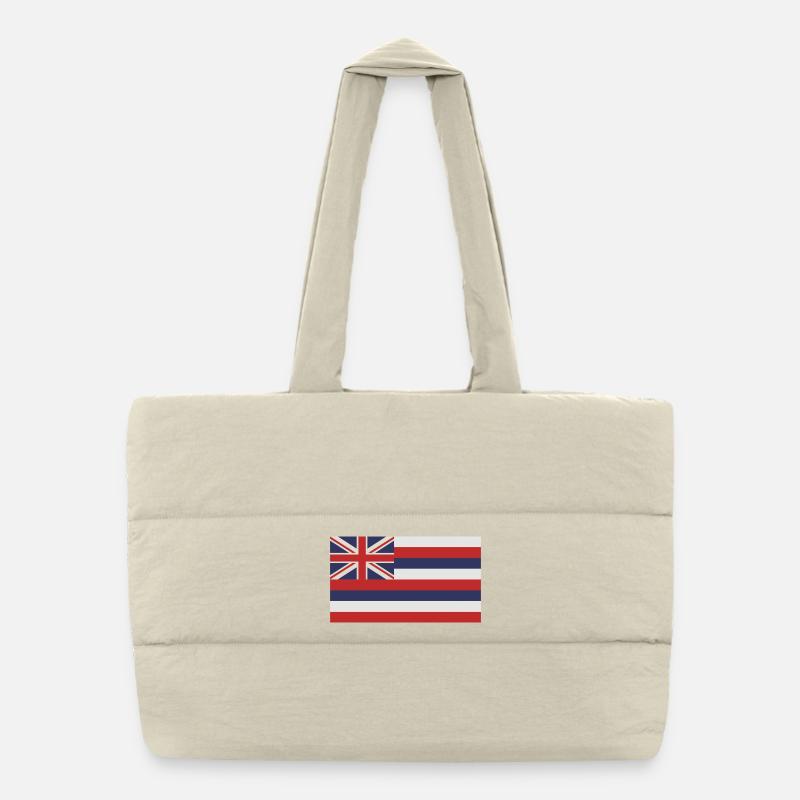 État d’Hawaï Sac shopping matelassé