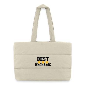 Best Mechanic - Puffer-Einkaufstasche - Naturweiß - Vorne