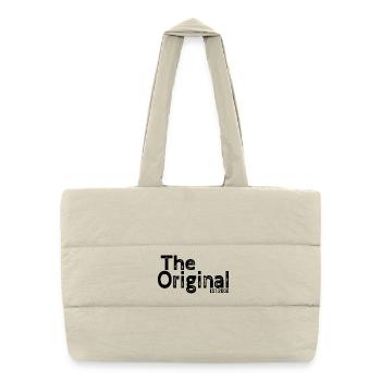 The Original Est. 2000 – Funny Parent Design - Puffer Shopping Bag - natural - Front