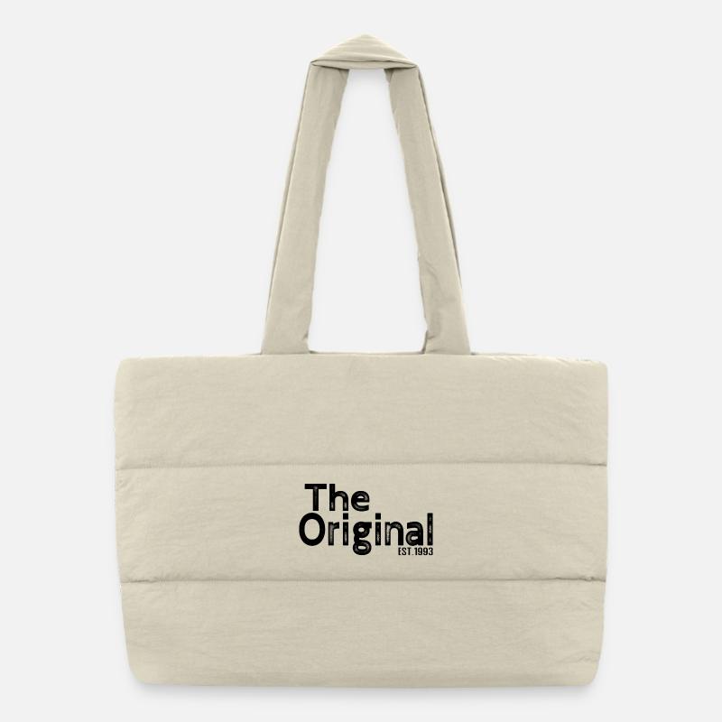 L’original est. 1993 - Conception parentale amusante Sac shopping matelassé