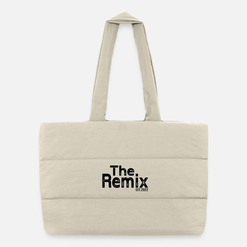 Le Remix Est. 2022 – Funny Kids Design Sac shopping matelassé