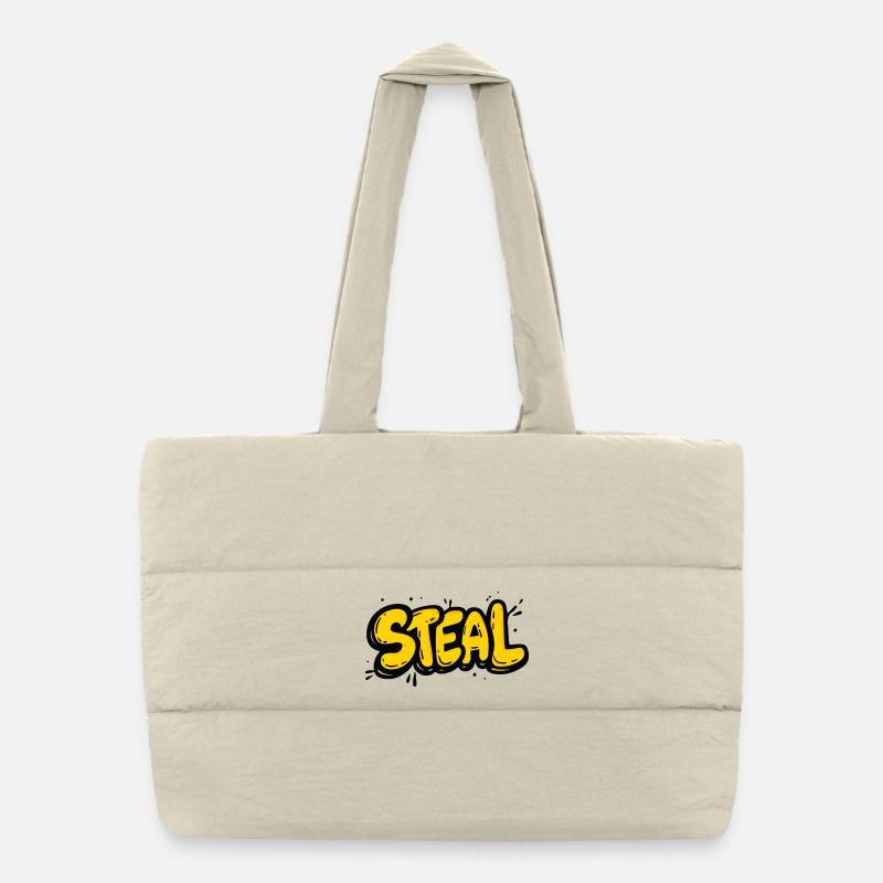 Signe d’accord de vol Sac shopping matelassé