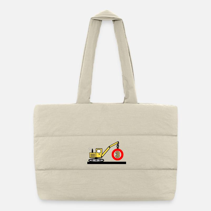 Bagger Puffer-Einkaufstasche